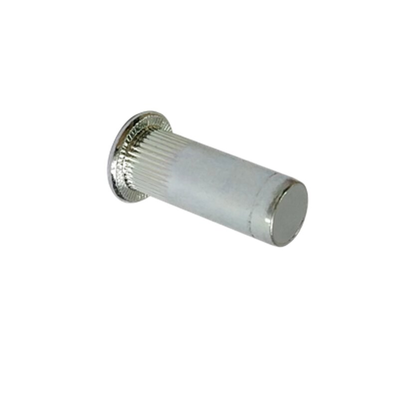 

Заклёпка резьбовая М5L/2,5-5,0 c цилиндрическим бортиком закрытая рифлёная D7 (350шт/уп )