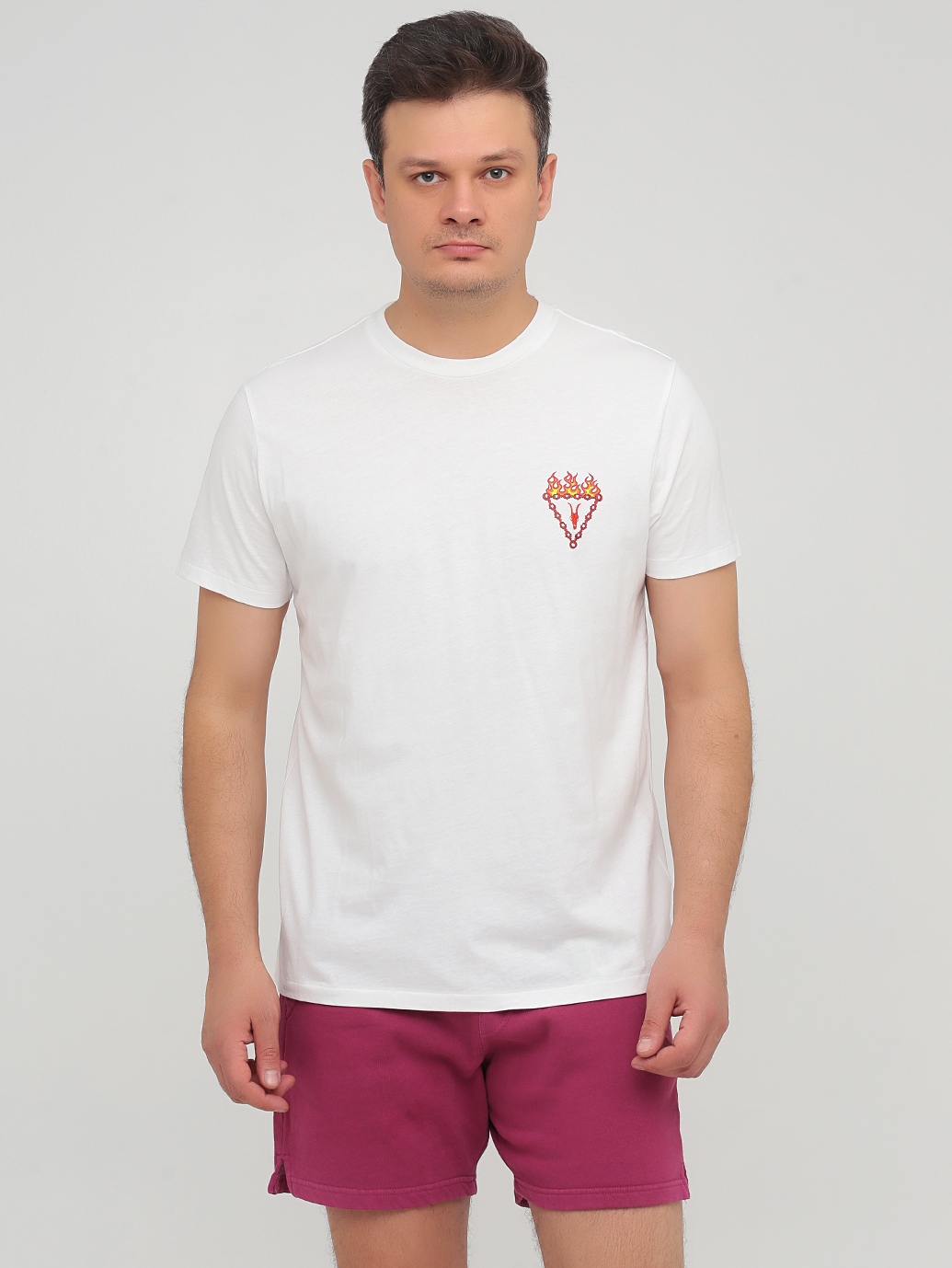 

Летняя футболка All Saints MG08VT  Белый, Летняя футболка All Saints MG08VT M Белый