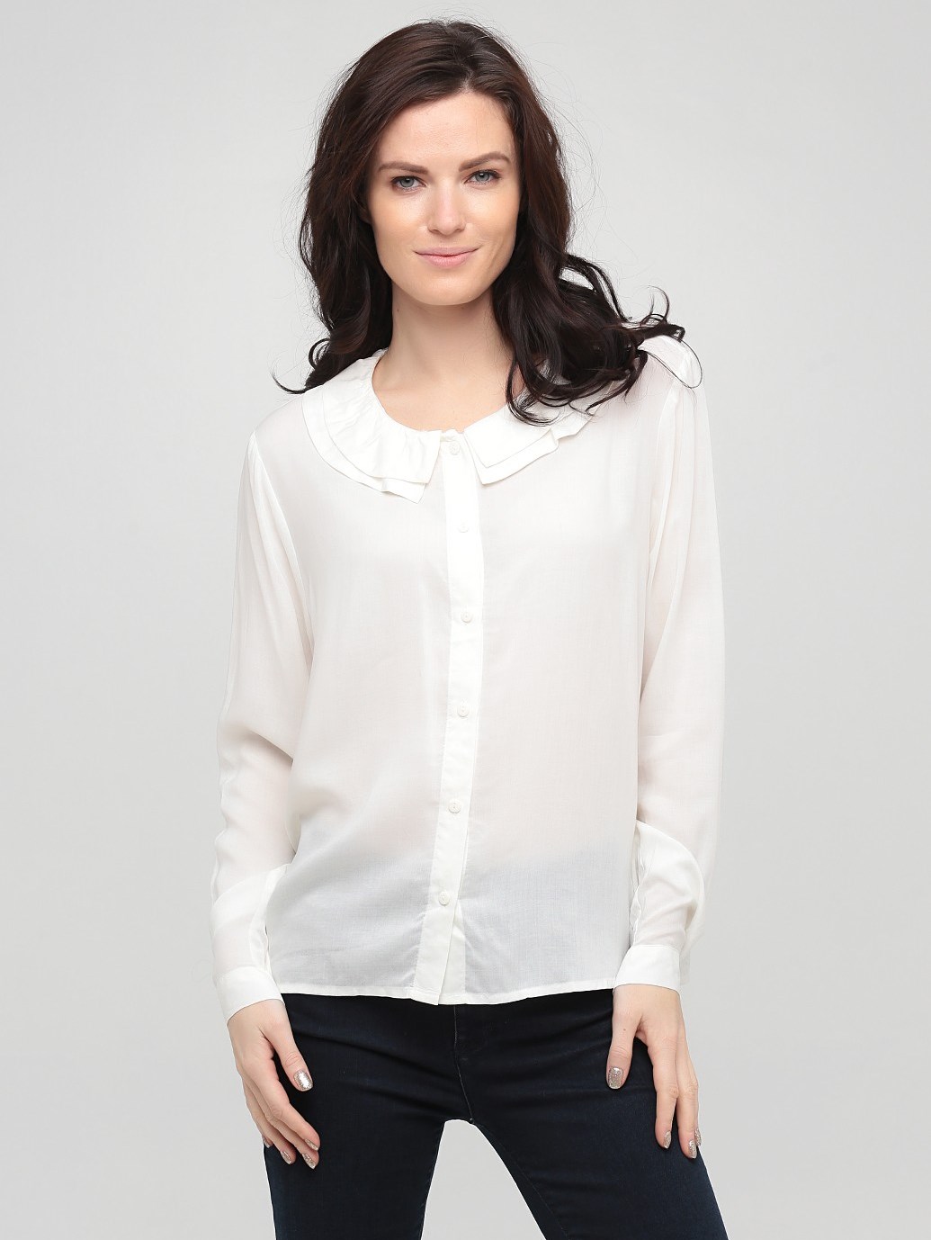 

Демисезонная блуза Monki AS542388  Молочный, Демисезонная блуза Monki AS542388 S Молочный