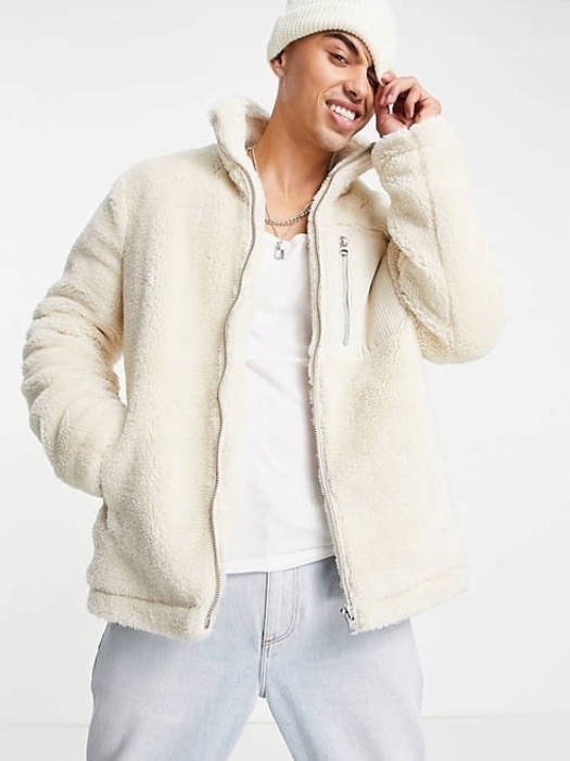

Зимняя куртка Topman 64N02UOFF  Молочный, Зимняя куртка Topman 64N02UOFF S Молочный