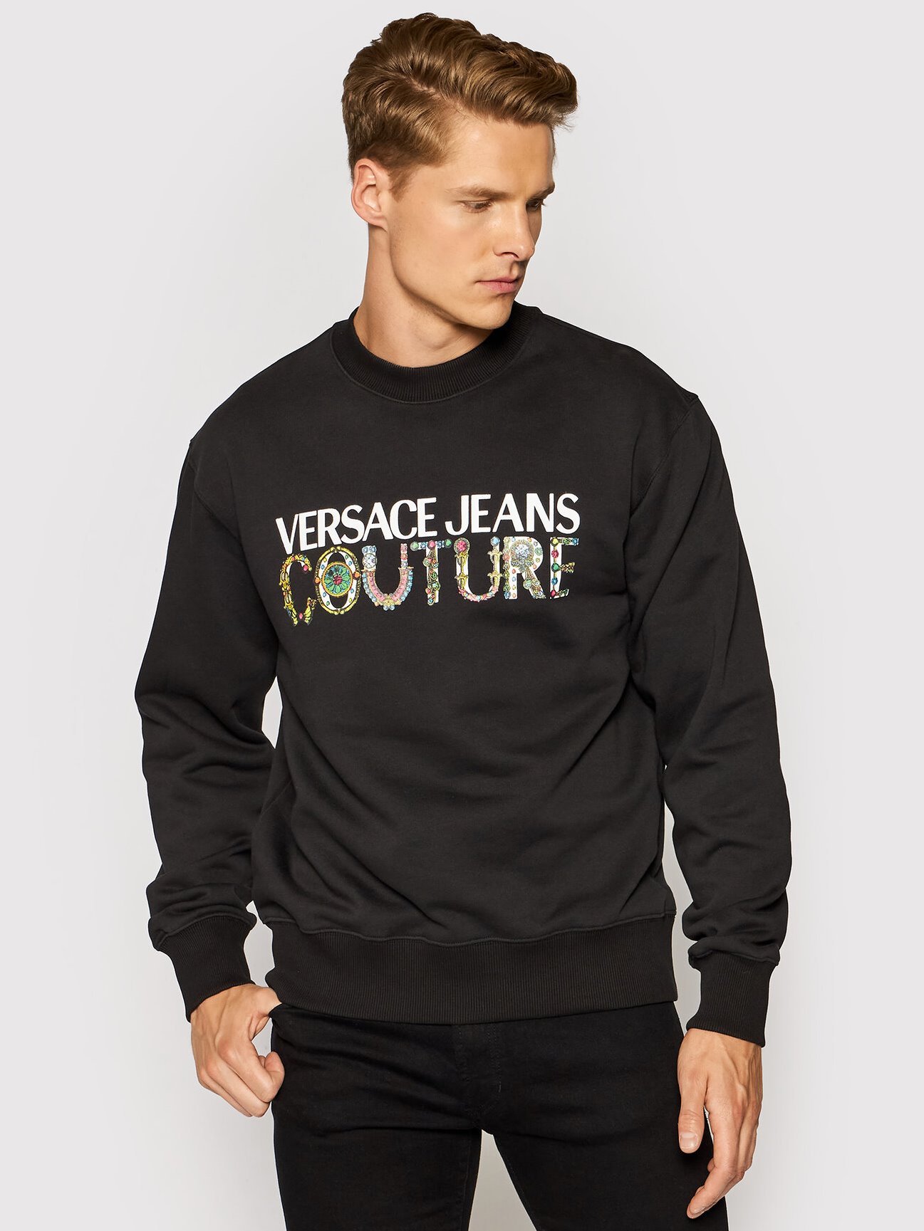 

Свитшот Versace Jeans V281221/1  Черный, Свитшот Versace Jeans V281221/1 XL Черный