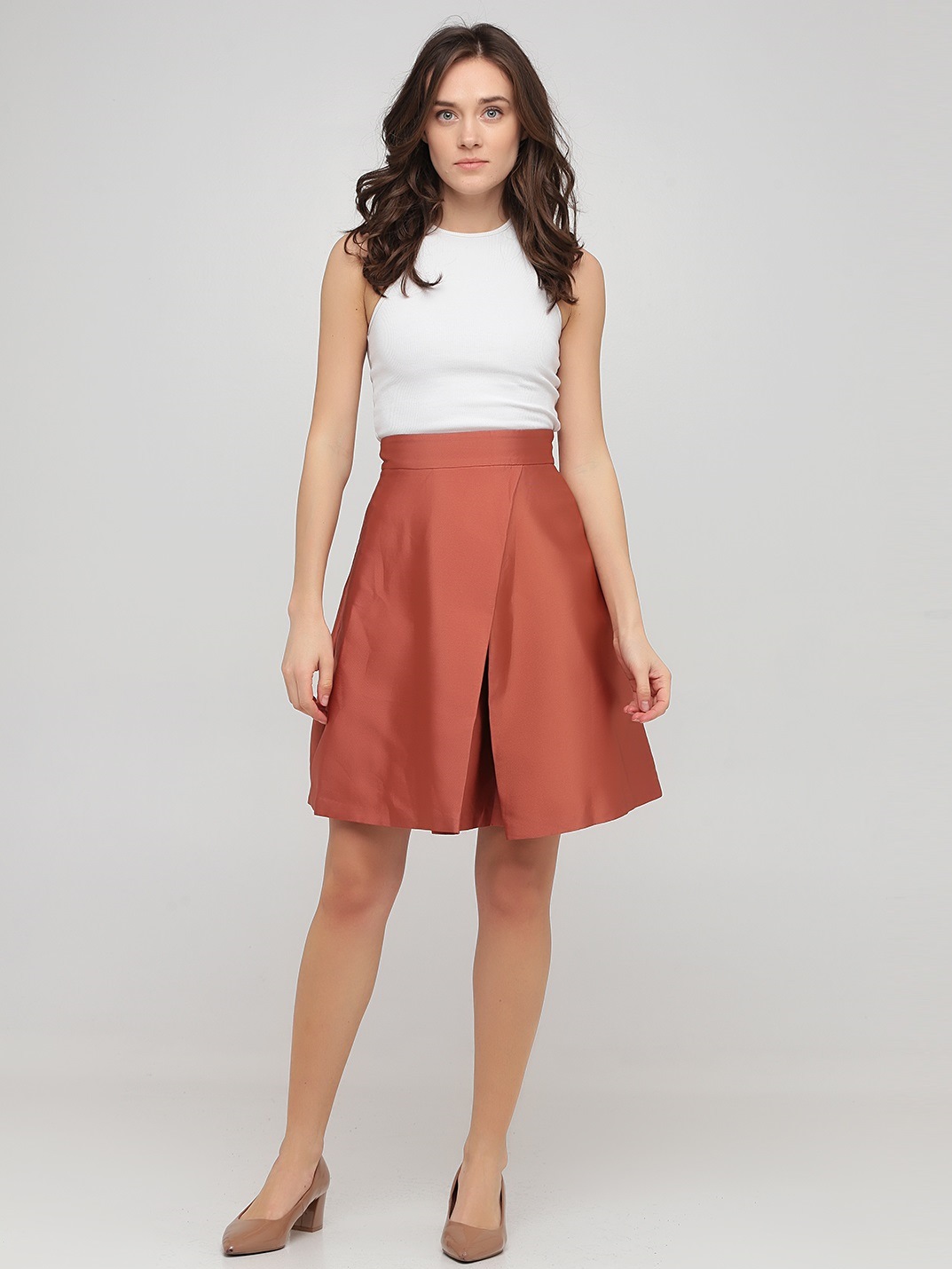 

Кэжуал однотонная юбка Vero Moda 316116006  Бронзовый, Кэжуал однотонная юбка Vero Moda 316116006 S Бронзовый