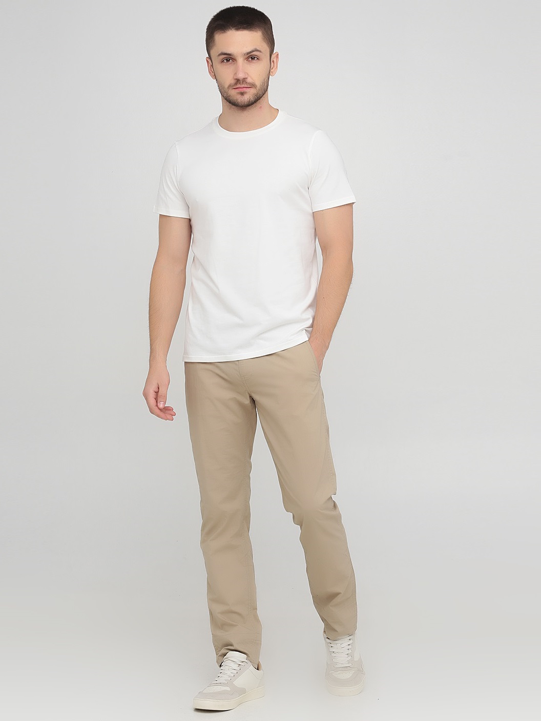 

Кэжуал демисезонные прямые брюки Jack & Jones 201532000  Бежевый, Кэжуал демисезонные прямые брюки Jack & Jones 201532000 L Бежевый