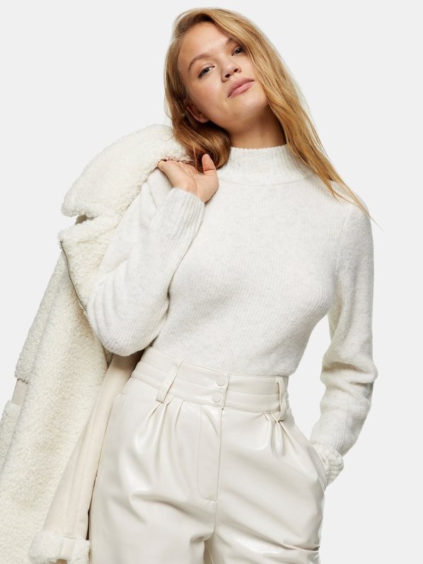 

Свитер TOPSHOP 23E23TIVR  Молочный, Свитер TOPSHOP 23E23TIVR S Молочный