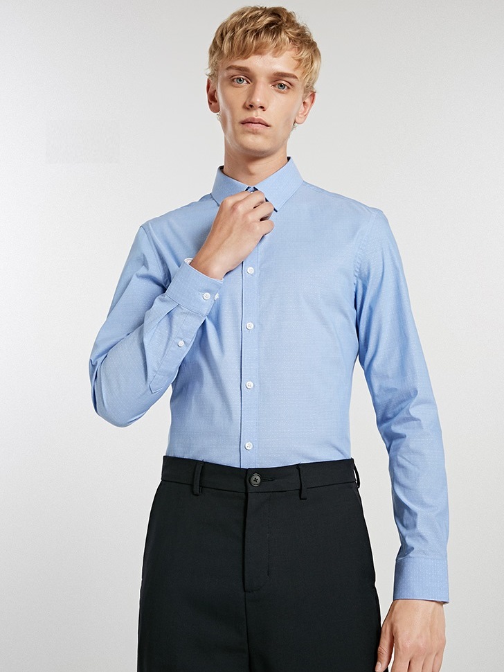 

Рубашка Jack & Jones 218305554  Голубой, Рубашка Jack & Jones 218305554 S Голубой