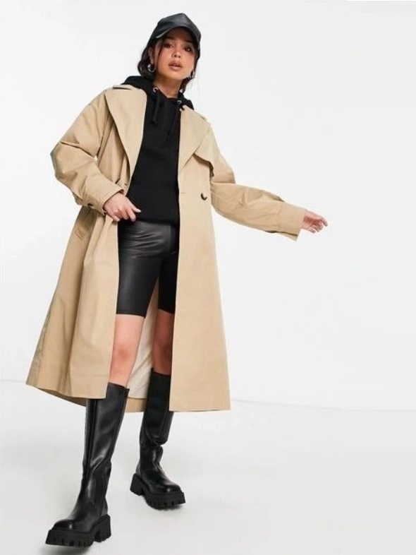 

Тренч TOPSHOP 26M14TBGE  Бежевый, Тренч TOPSHOP 26M14TBGE M Бежевый