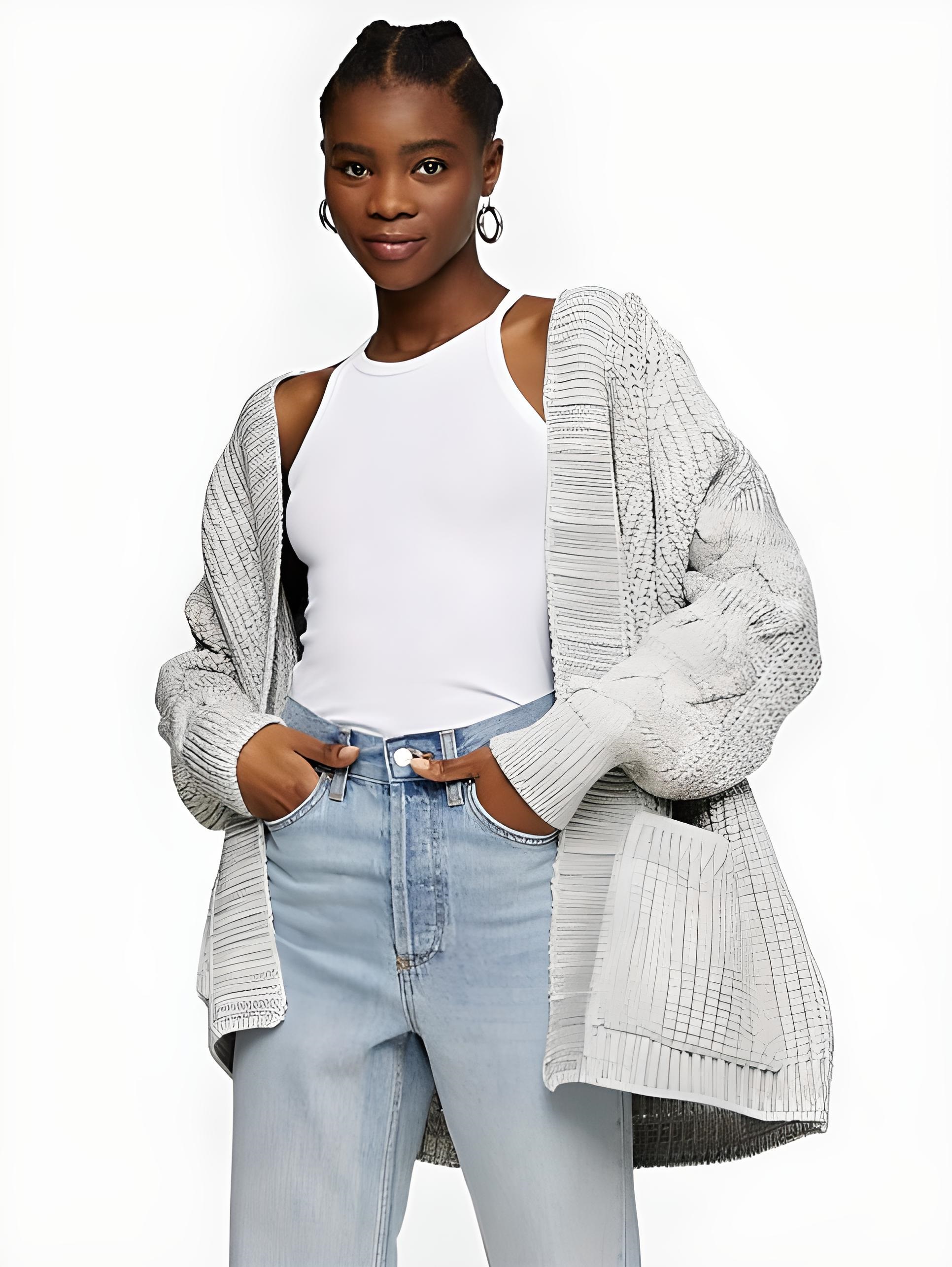 

Кардиган TOPSHOP 23P26UGRY  Серый, Кардиган TOPSHOP 23P26UGRY XS Серый