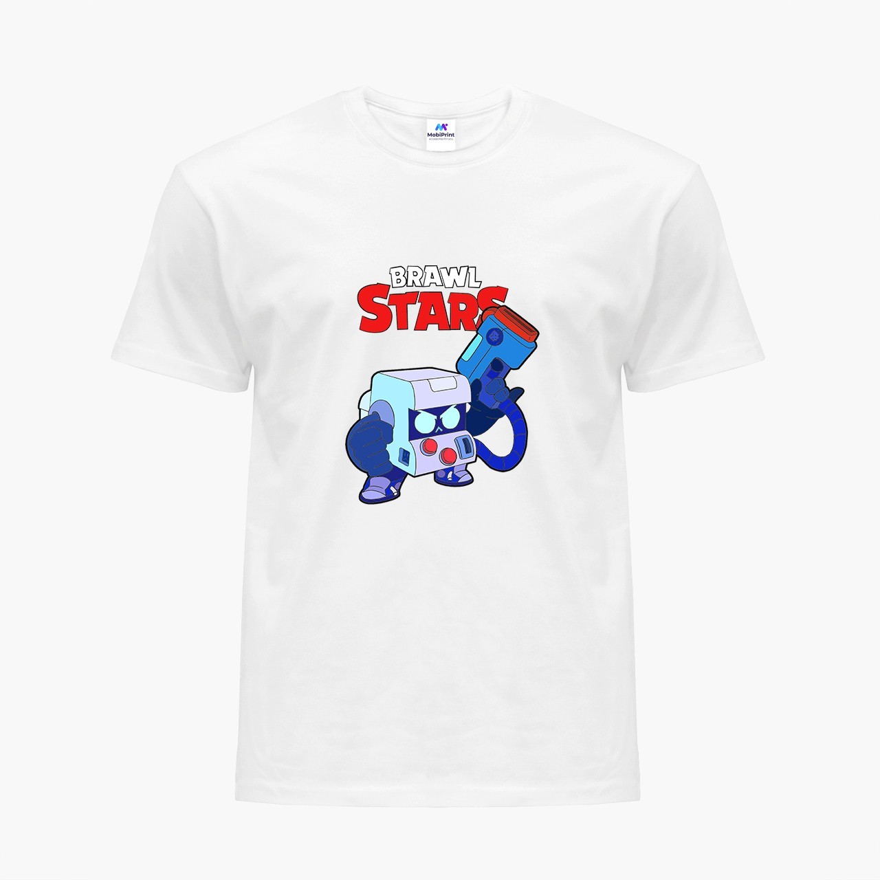

Детская футболка Бравл Старс 8 бит (Brawl Stars 8 Bit) (9224-1002) 110-116 см Хлопок Белый