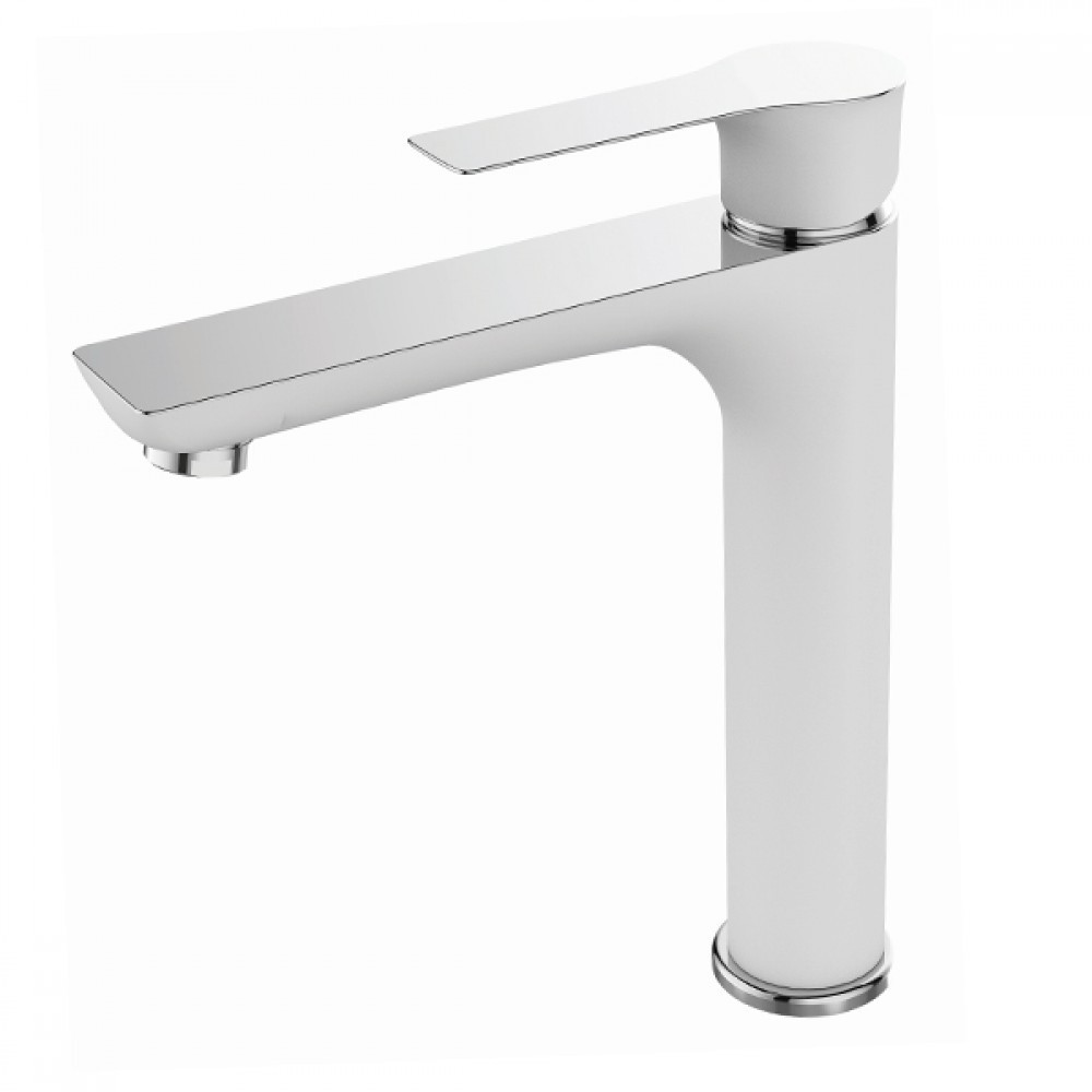 

Смеситель для умывальника MIXXUS PREMIUM EVA 001 HIGH (WHITE)