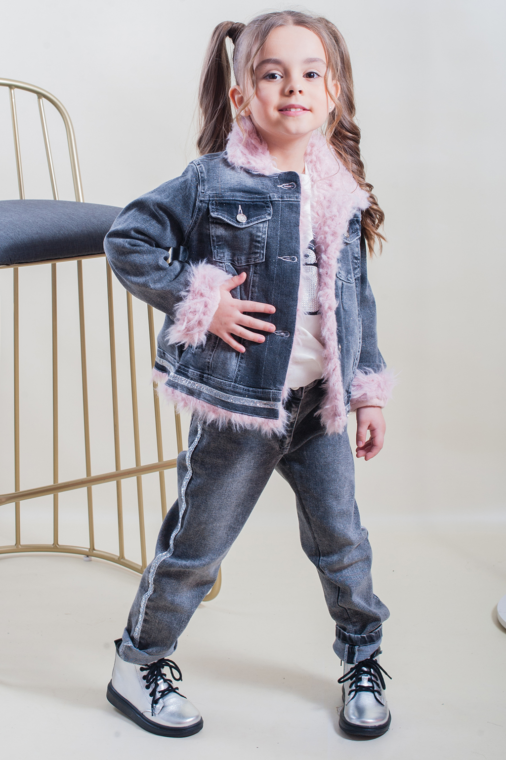 

Комплект Pamina 122 см Серый (8690000489572)