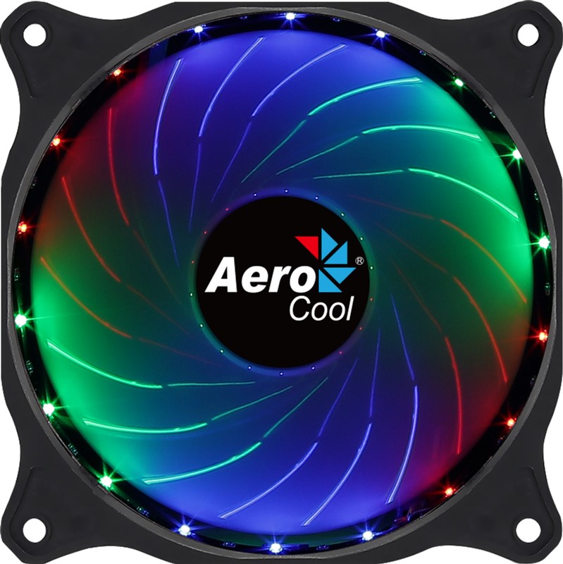 

Кулер Aerocool Cosmo 12 FRGB Molex, 120х120х25 мм (6769337)