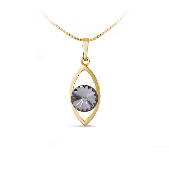 

Кулон c цепочкой KOBI MARTA со Swarovski 8 мм модели 7730-1497-305