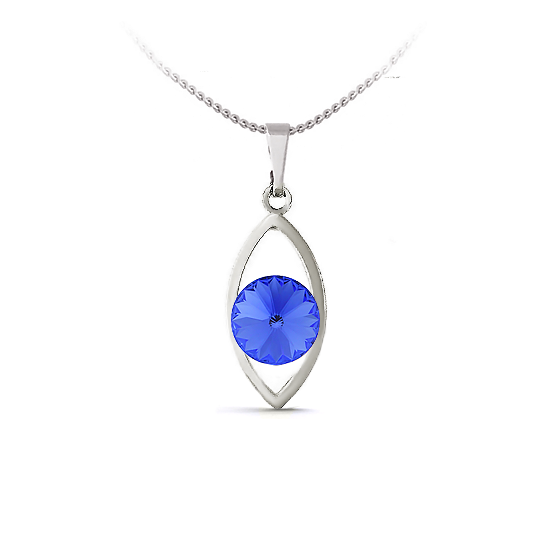 

Кулон c цепочкой KOBI MARTA со Swarovski 8 мм модели 7730-1497-46