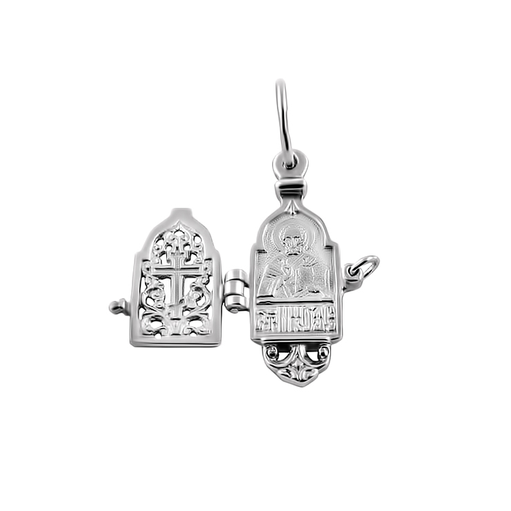 

Серебряная ладанка Meridian 925 пробы с чернением (Л0030ч)