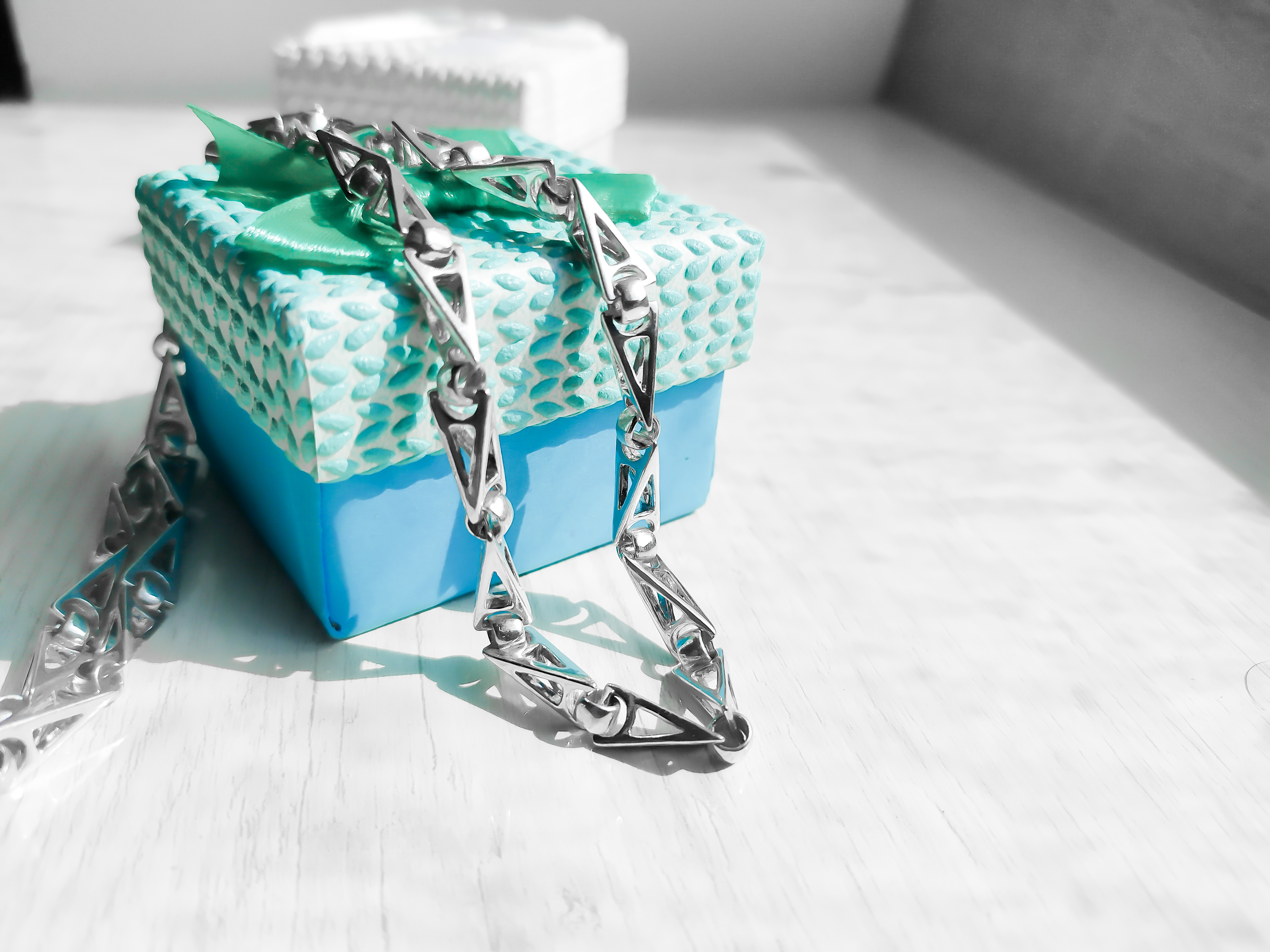 

Цепь из серебра Meridian 925 пробы плетение "Рокко Барокко" 60 размер