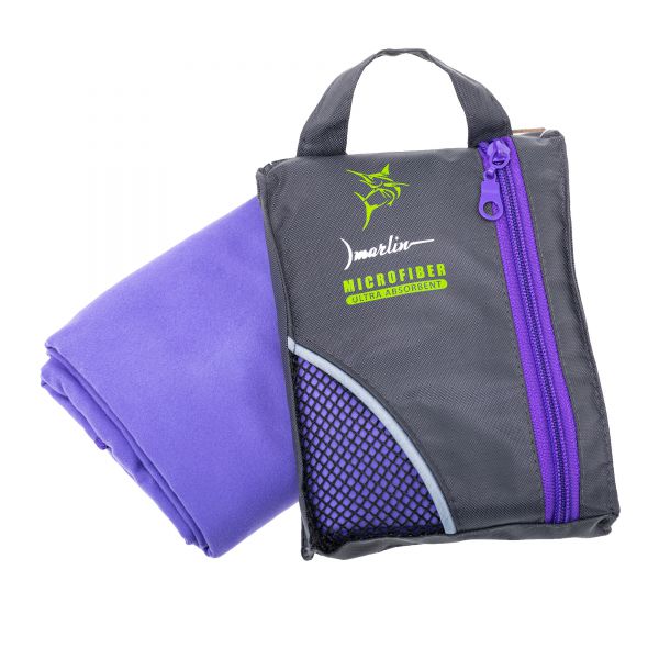 

Компактное полотенце для бассейна Marlin Microfiber Travel Towel Ultraviolet 75x130