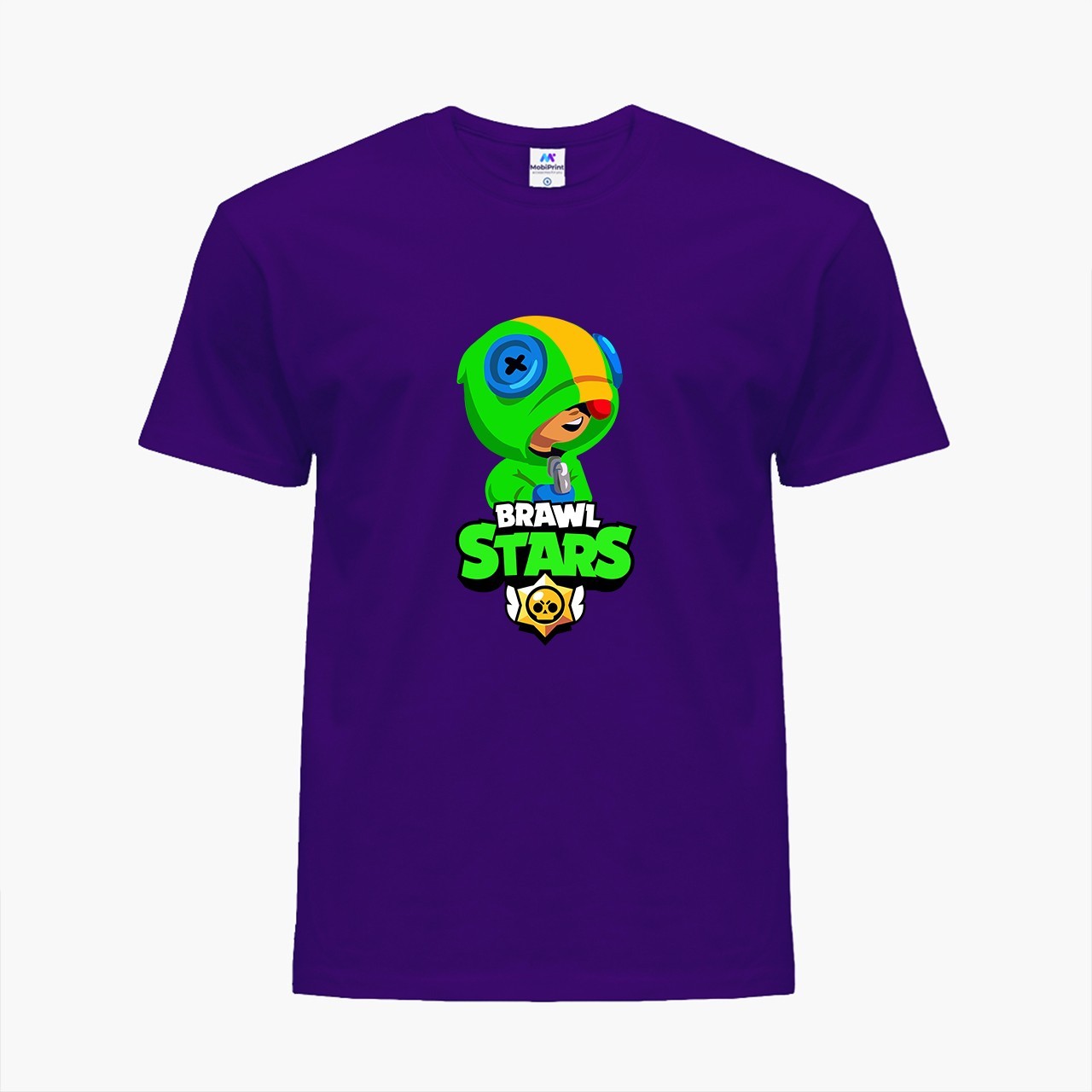 

Детская футболка Бравл Старс Леон Зеленый (Brawl Stars Leon Green) (25186-1015) 122-128 см Хлопок Фиолетовый