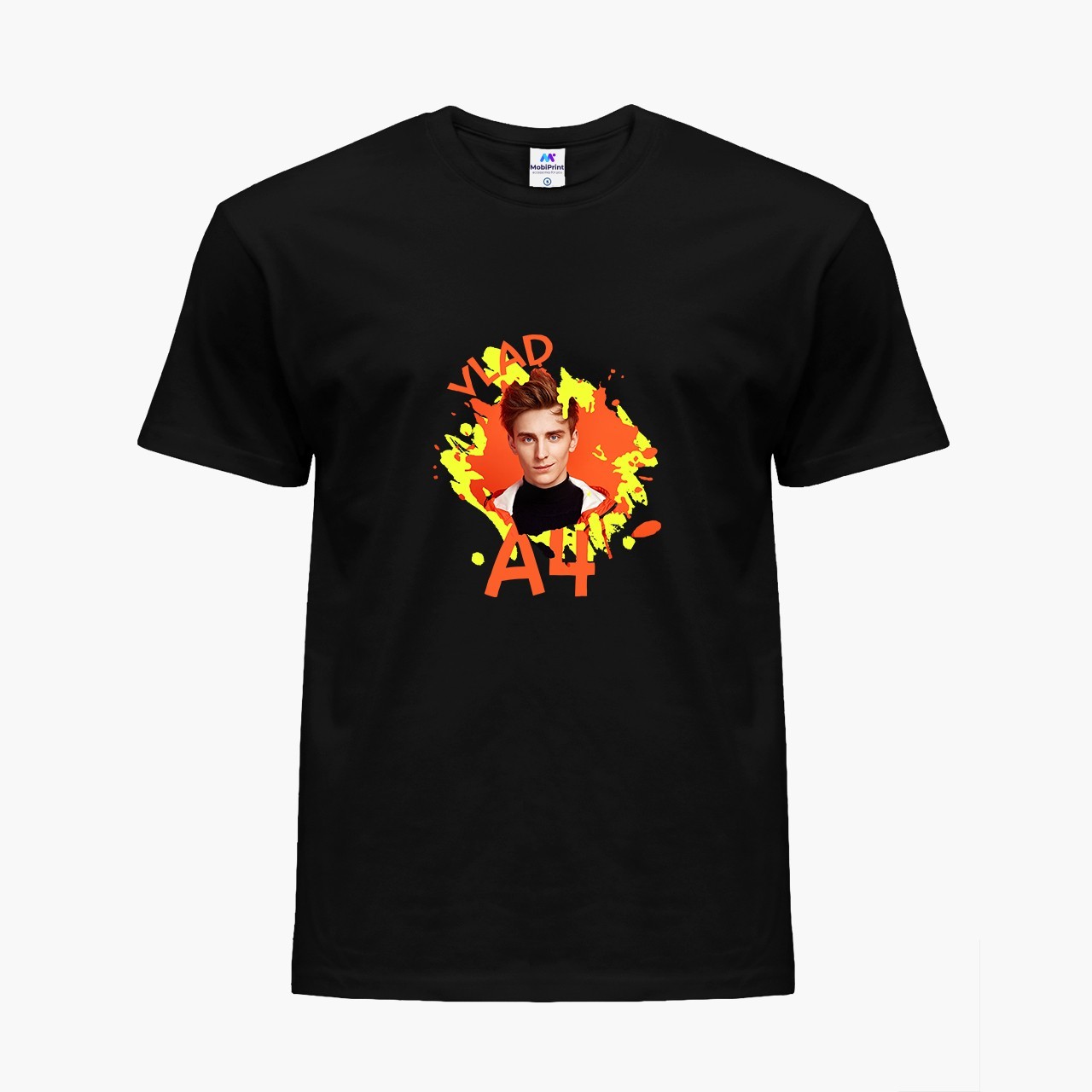 

Детская футболка для девочек Блогер Влад Бумага А4 (Blogger Vlad A4) (25186-1946-9) 122-128 см Хлопок Черный