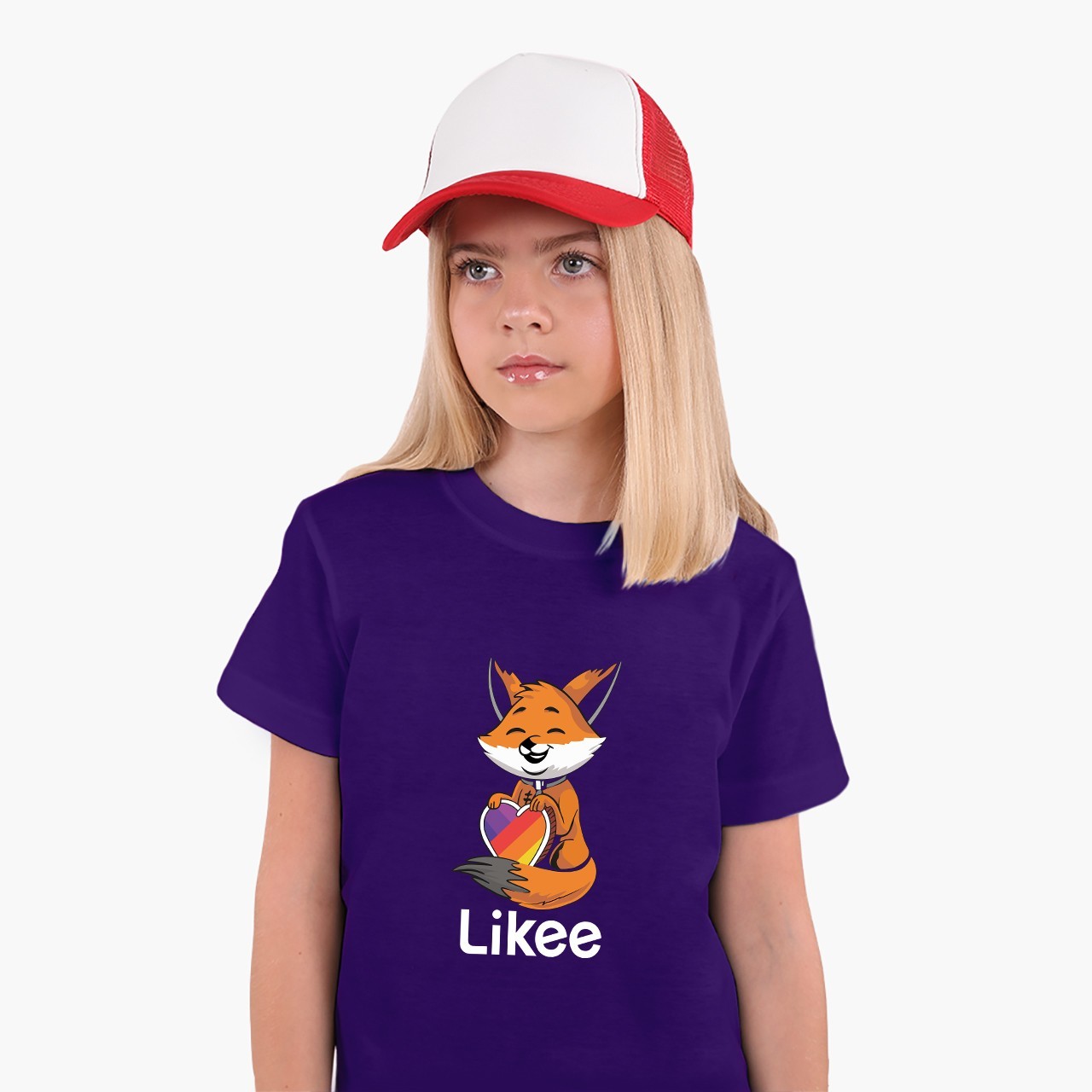 Детская футболка для девочек Лайк Лиса (Likee Fox) (25186-1033-19) 88 ...