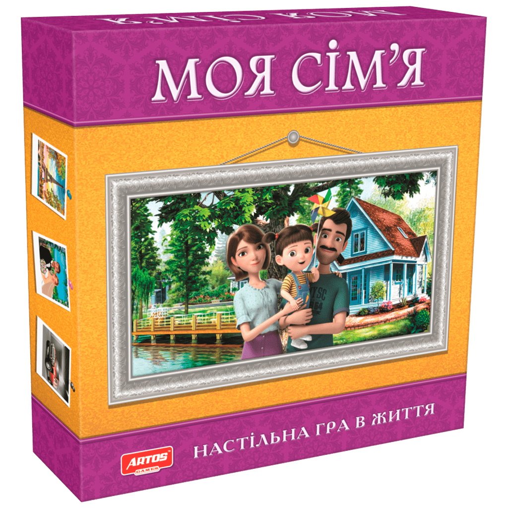 

Игра настольная развивающая для девочек «Моя семья»(0765)