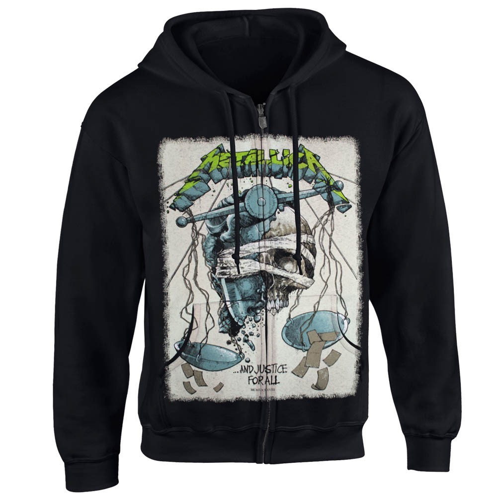 

Толстовка на молнии Talisman METALLICA And Justice For All Skull Черный, Толстовка на молнии Talisman METALLICA And Justice For All Skull Черный S