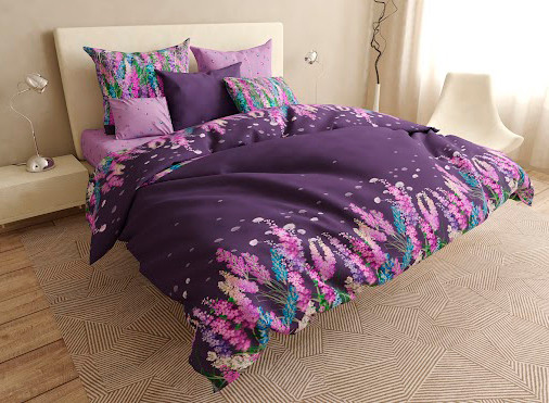 

Полуторный двусторонний комплект постельного белья 150*220 Сатин Люкс Sleep Well