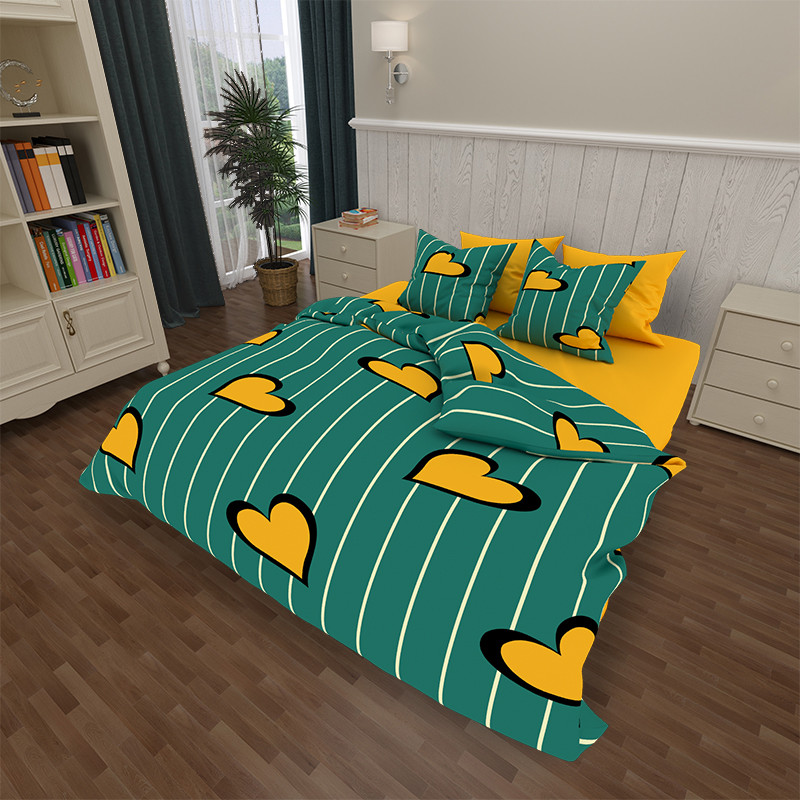 

Постельное белье двуспальное 180*220 ранфорс Sleep Well