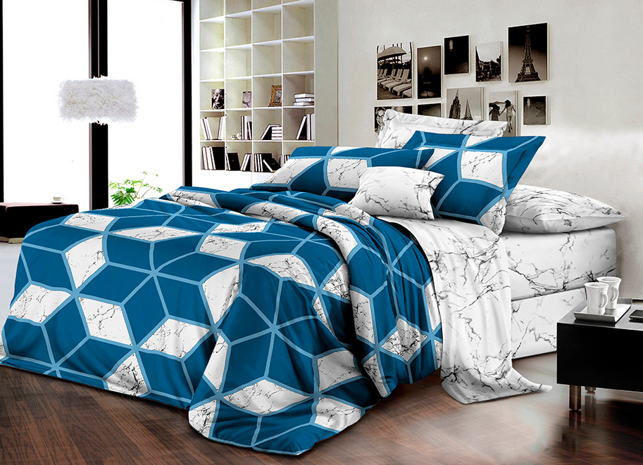 

Постельное белье двуспальное 180*220 ранфорс Sleep Well