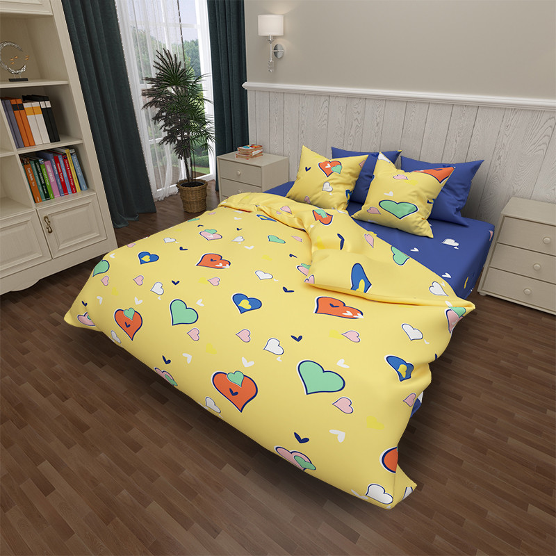

Постельное белье двуспальное 180*220 ранфорс Sleep Well
