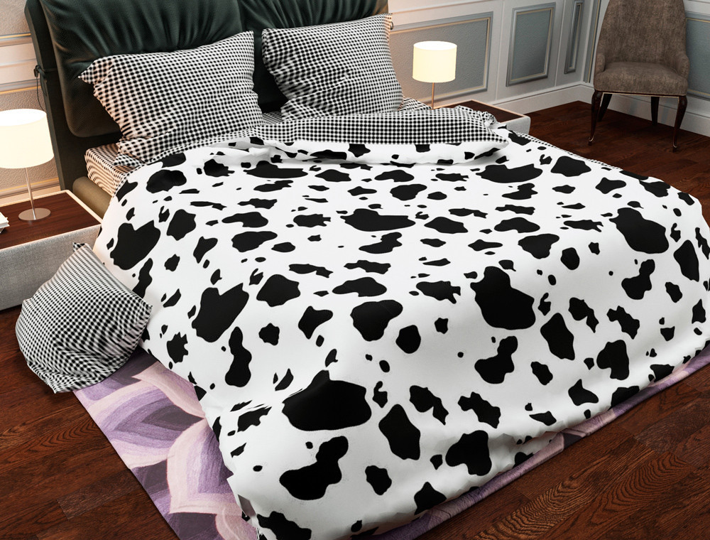 

Комплект постельного белья евро на резинке 200*220 хлопок Sleep Well
