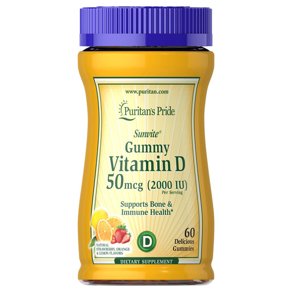 

Витамины Puritan's Pride Vitamin D3 2000 IU 60 таблеток