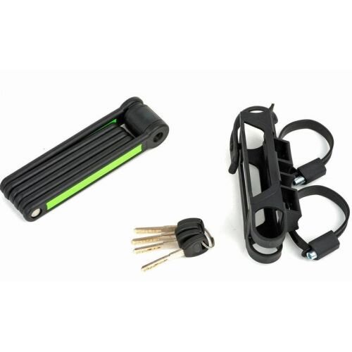 

Замок Author U-lock AUL FlexGuard-6 l.840 mm чорно / зелений