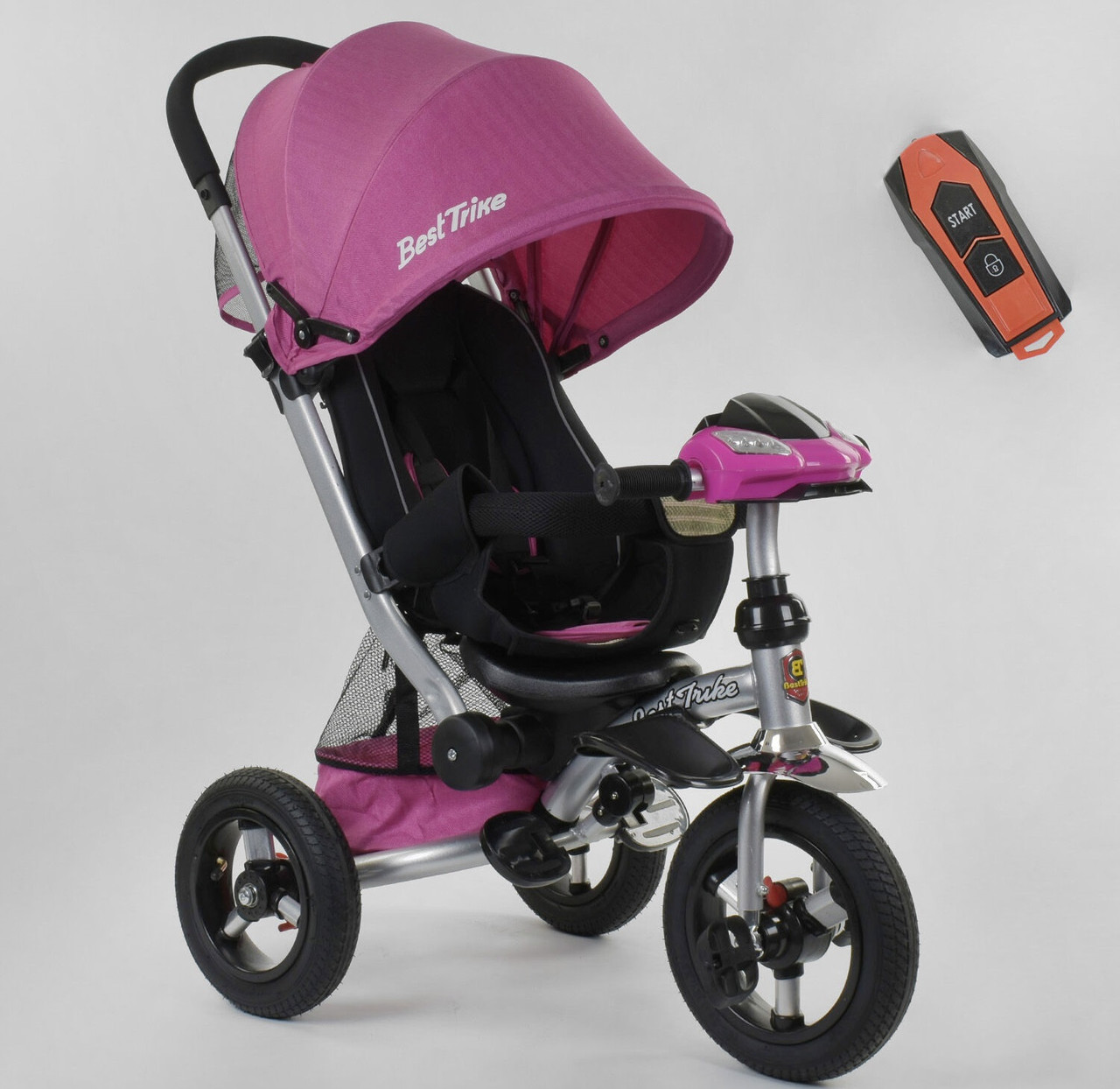 

Велосипед детский трехколесный Best Trike 698 / 32-110 розовый