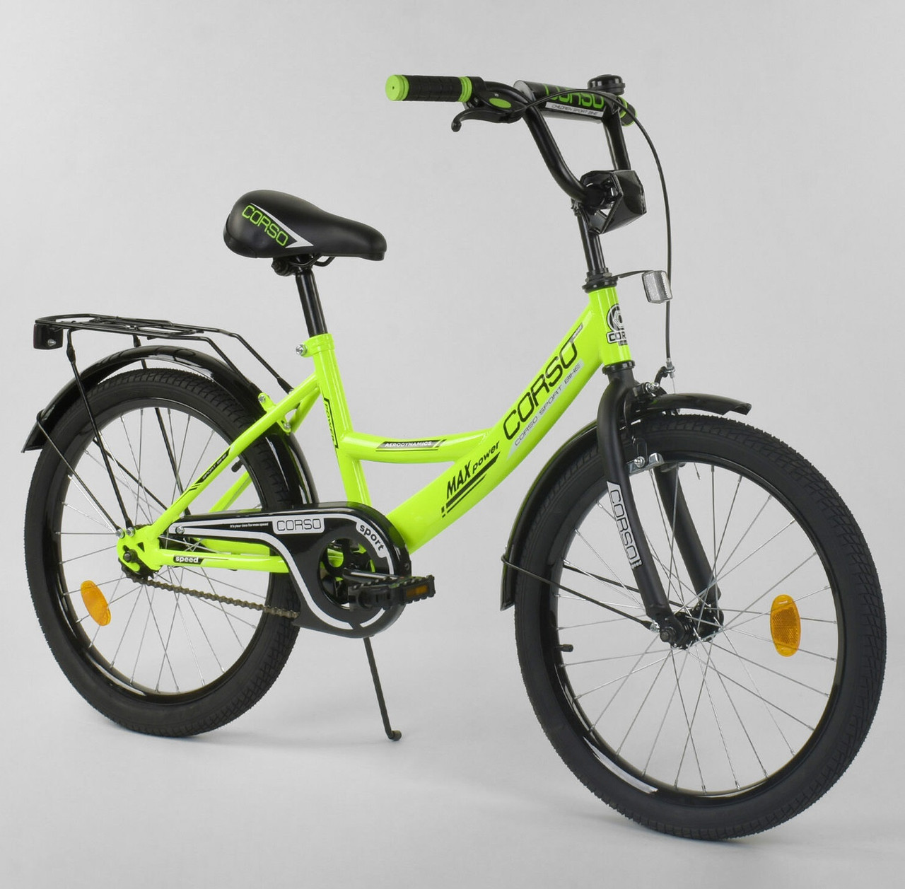 

Велосипед детский CORSO 20" салатовый CL-20 Y 4707