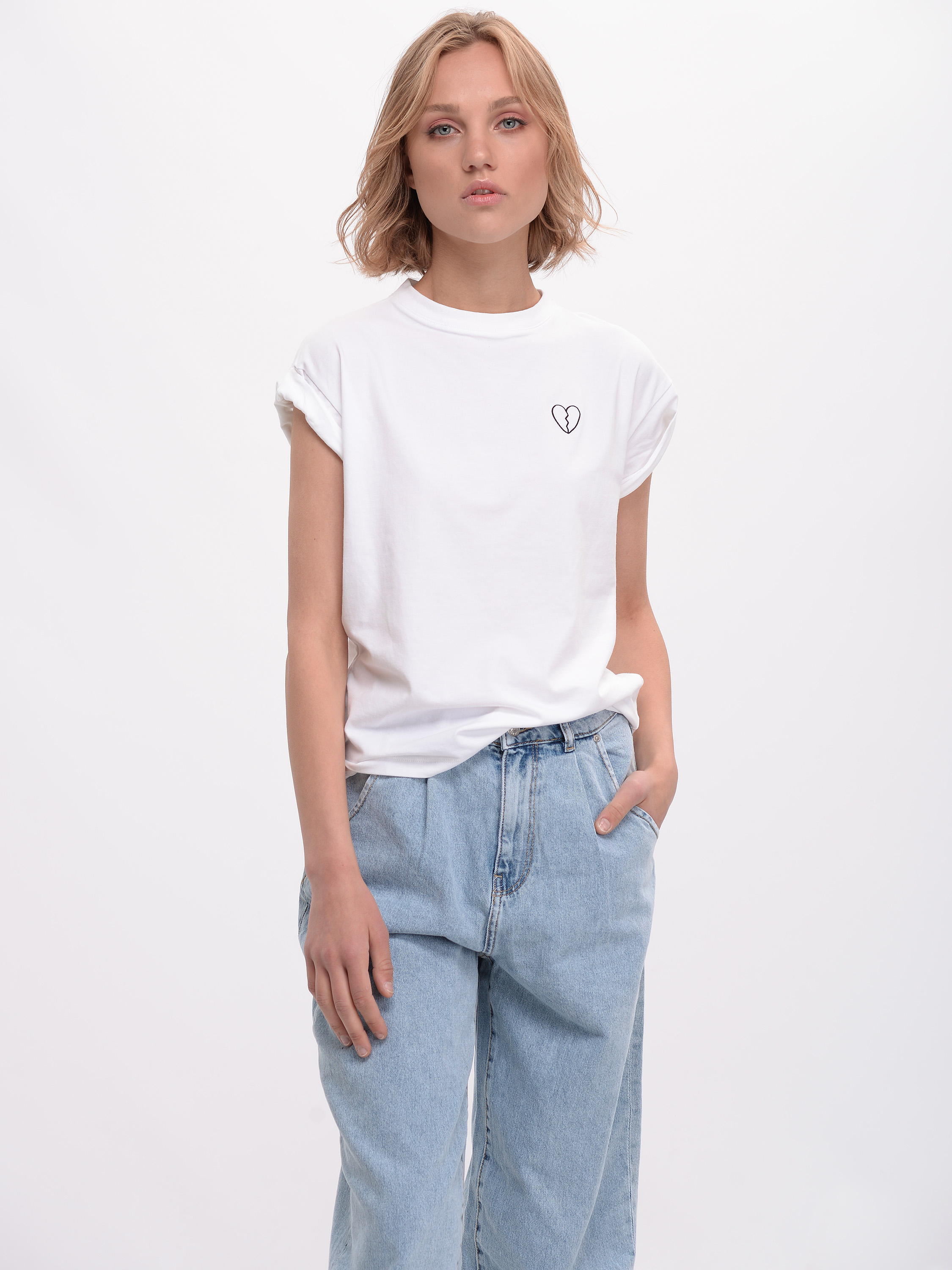 

Футболка H&M 3hm01120247  2 шт Белая, Футболка H&M 3hm01120247 32 2 шт Белая
