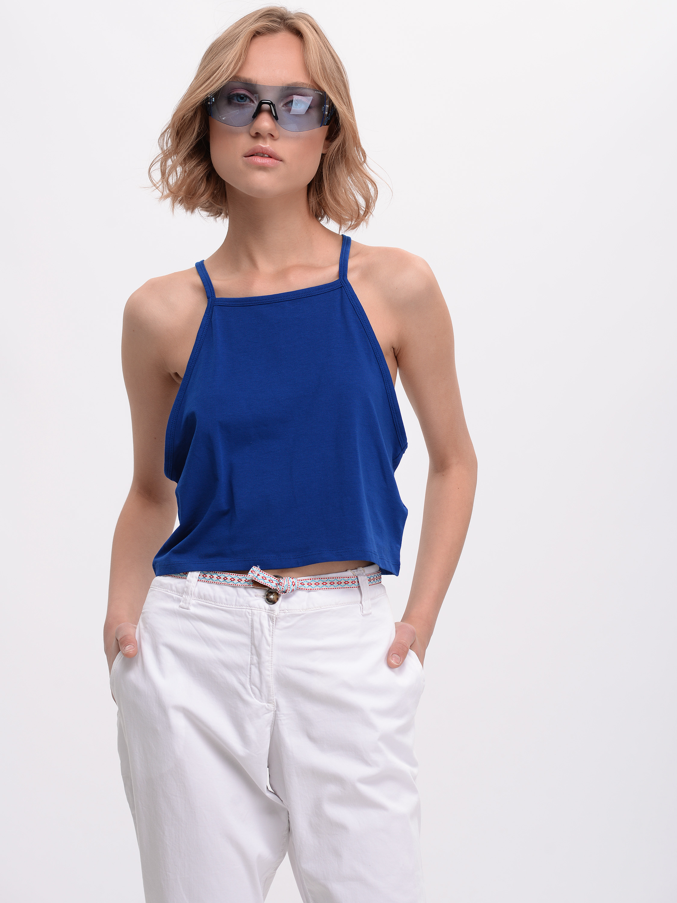 

Топ H&M 3hm06110262  Синий, Топ H&M 3hm06110262 L Синий