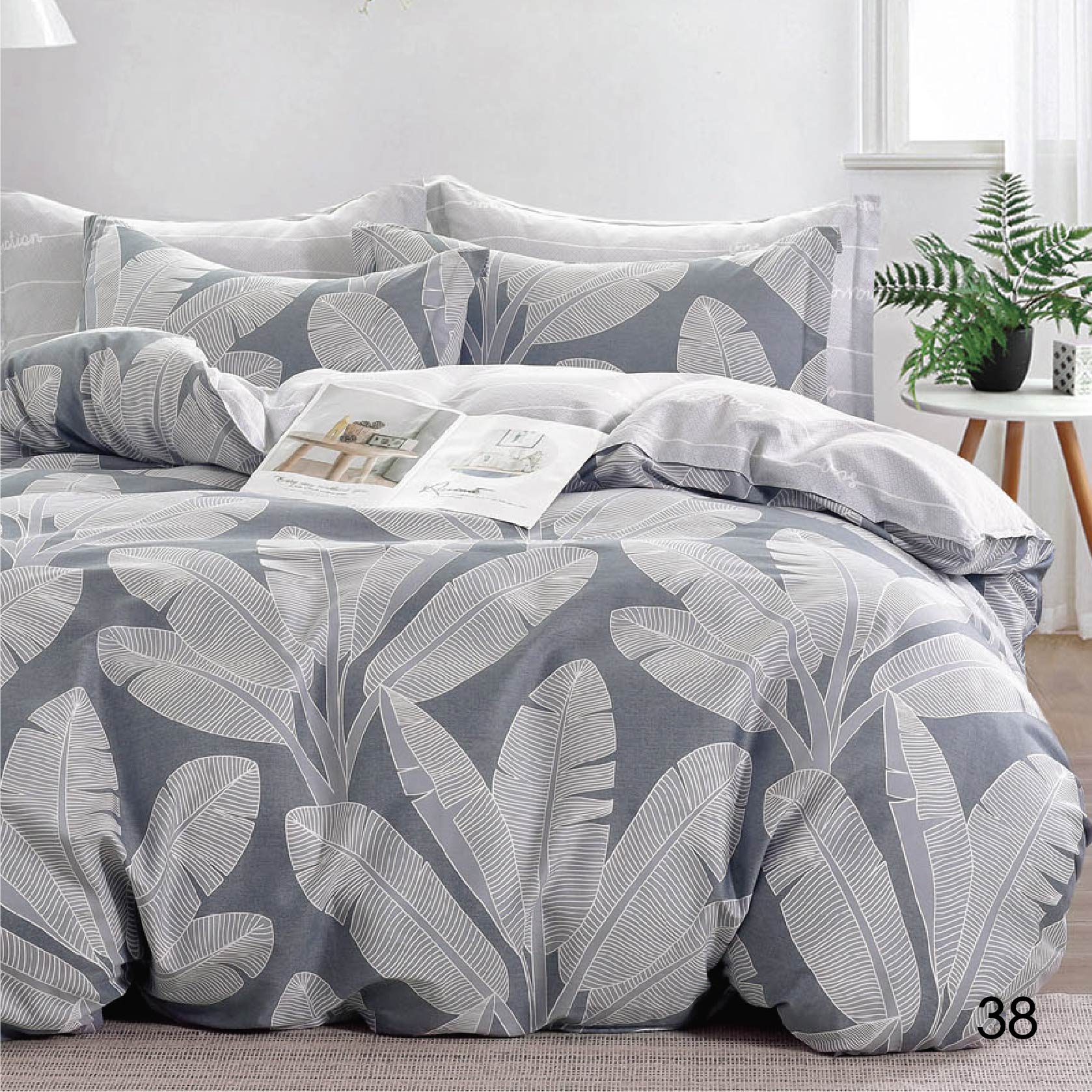 

Комплект постельного белья Isleep двуспальный Сатин Twill 38