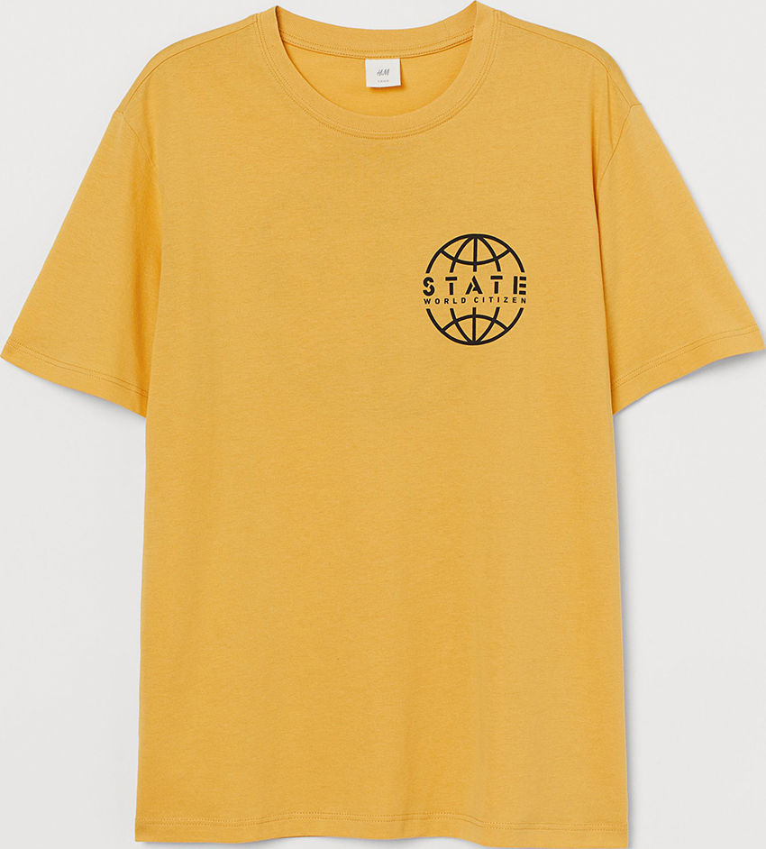 

Футболка H&M 699923 S Желтая