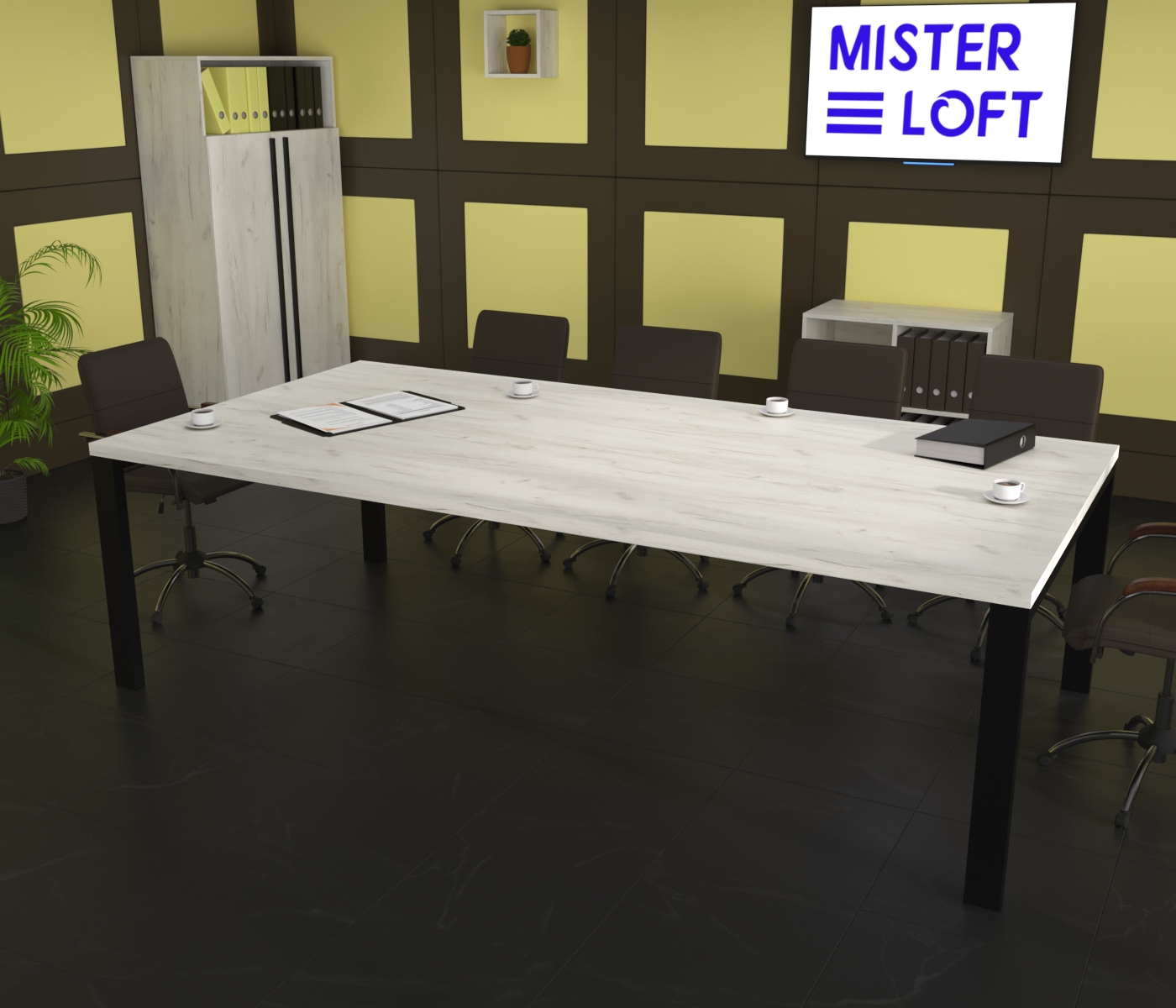 

Стол для переговоров Mister Loft Кларк ВL 140220