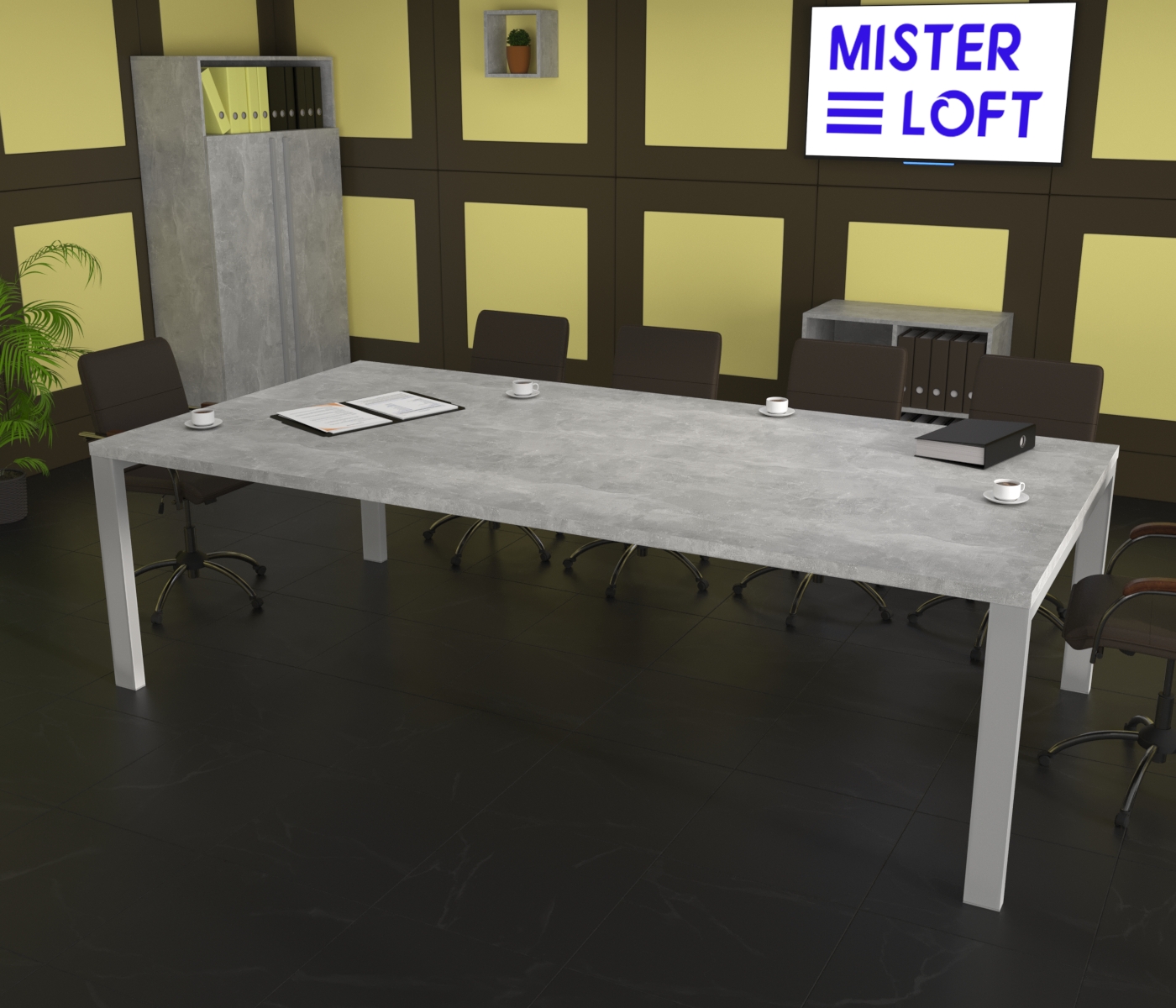 

Стол для переговоров Mister Loft Кларк АL 100275