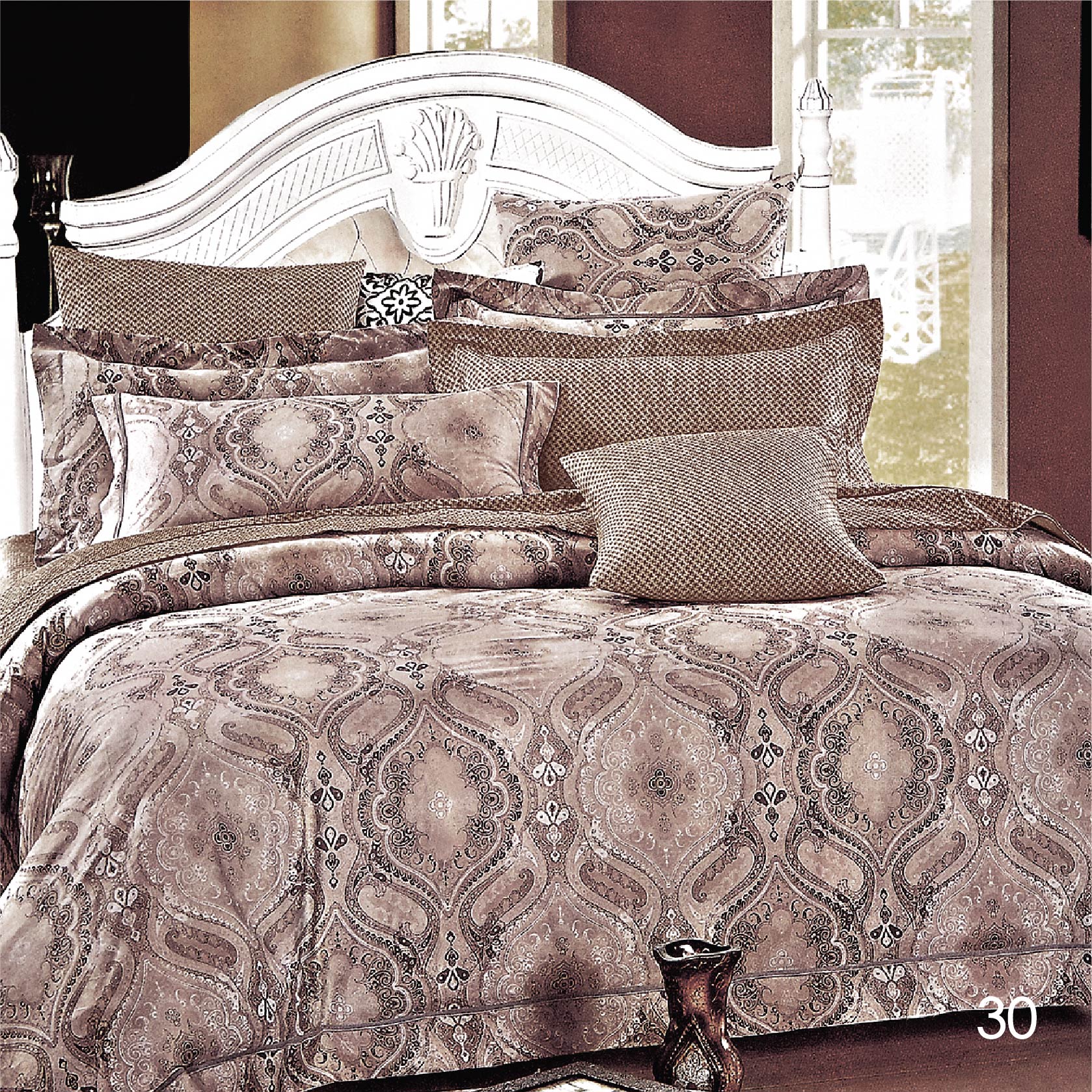 

Комплект постельного белья Isleep Евро Сатин Twill 30