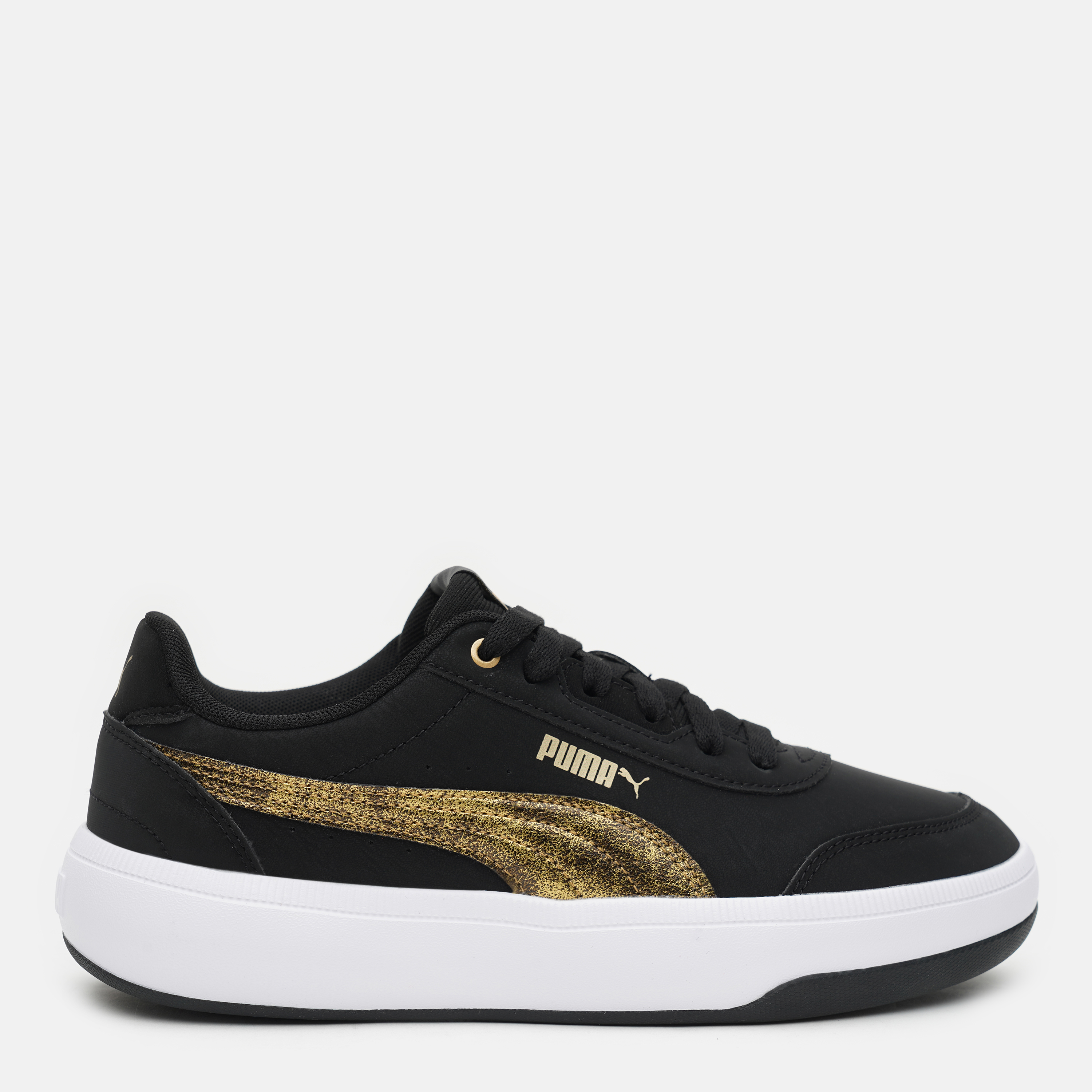 

Кеды Puma Tori Raw Metallics 38459902 38 (5) 24 см Puma Black-Puma Team Gold