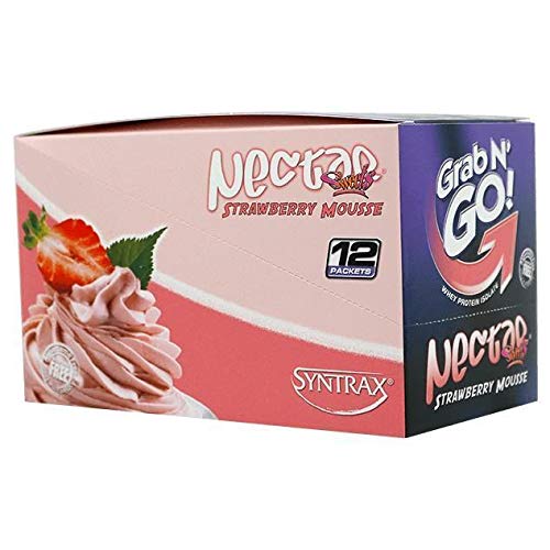 

Протеин Syntrax Nectar Grab N’ Go!, 12 шт по 27 грамм Клубничный мусс (6451771)