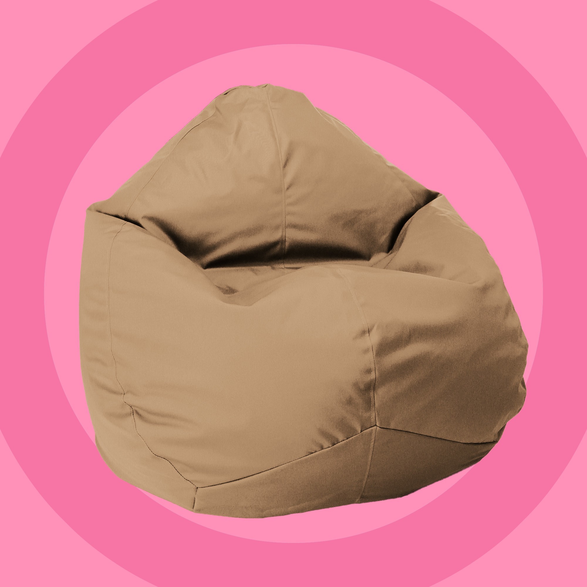 

Кресло мешок Груша Овал Softly Широкий XL 150x120 Капучино Оксфорд 600 D PU