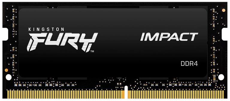 

Модуль памяти для ноутбука SoDIMM DDR4 8GB 3200 MHz Fury Impact HyperX (KF432S20IB/8) Kingston FURY