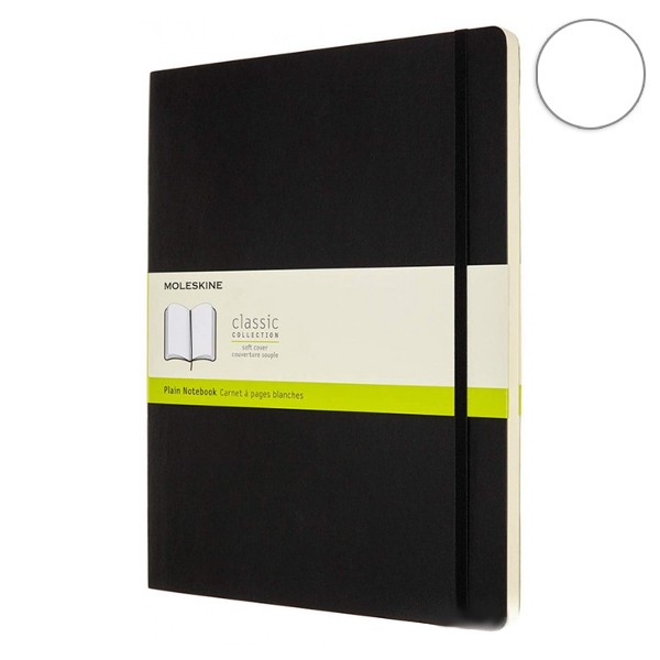 

Записная книжка Moleskine Classic XXL большая черная QP633