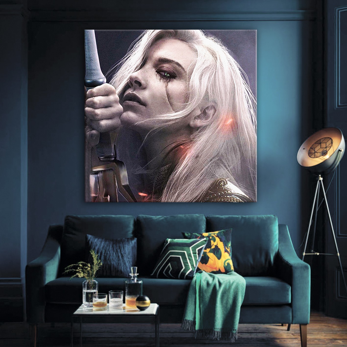 

Картина Ведьмак ,The Witcher 2 Цири 60x60 см (Код товара: idea-52)