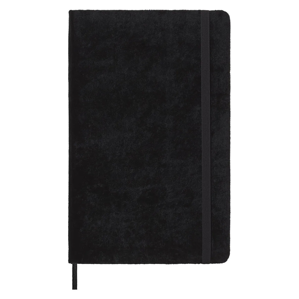 

Записная книжка Moleskine Velvet средний линия черный+бокс LCNBVELVQP060D