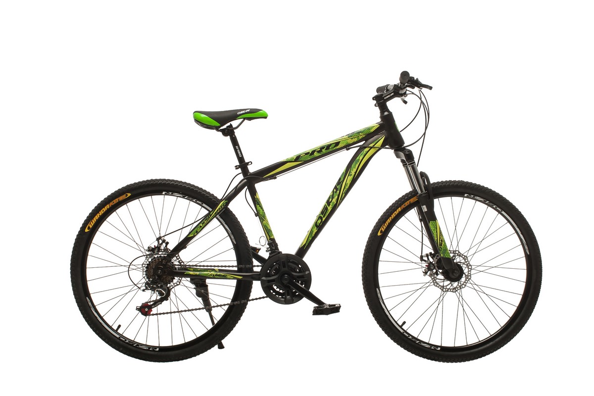 

Велосипед 2-х Колесный 26'' OSKAR 26 M123 17" Рама Стальной Черный/Зеленый