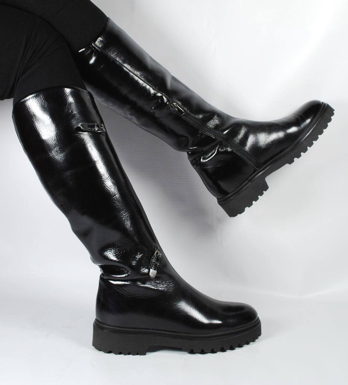 

Сапоги женские Trend 2116783 40 Черный